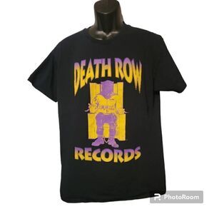 Death Row Records T-shirt Size Large
